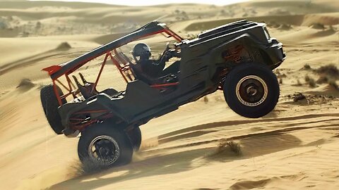 Mercedes G 63 AMG Crawler Brabus 900HP Off-Road in the Dunes