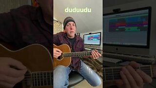 EASY Song Strum Pattern use for so many songs #shorts