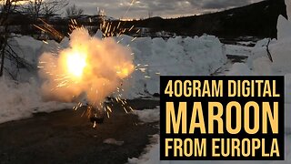 4x40gram Digital Maroon Timing Test | Fireworks test session #7