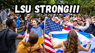 LSU students making terrorist protesters run home to mommy!