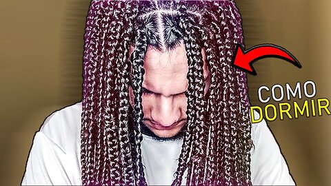 COMO DORMIR COM AS TRANÇAS BOX BRAIDS *muito importante!* 😱