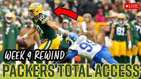 LIVE Packers Total Access | Green Bay Packers vs Los Angeles Rams Week 8 Highlights | #GoPackGo