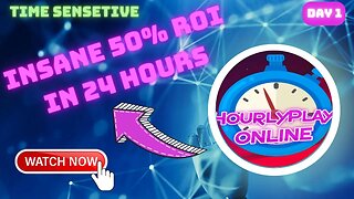 Hourly Play Review | INSANE 50% ROI In 24 HOURS 🤯🤯🤯