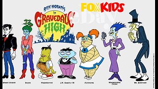 Gravedale High (90's Hanna Barbera/NBC Saturday Morning Cartoon) Ending Credits