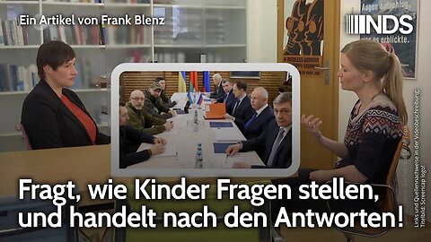 Fragt, wie Kinder Fragen stellen, und handelt nach den Antworten! | Frank Blenz | NDS-Podcast