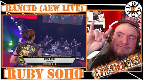 Drunk Rock Magician Reacts To RANCID - RUBY SOHO (LIVE on AEW 2022) They've Still Got It! REACTION