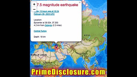 Another Massive Earthquake today in Turkey magnitude 7.5 ~ Mother Earth Activation