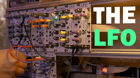 My newest Eurorack module, the LFO (Low Frequency Oscillator)