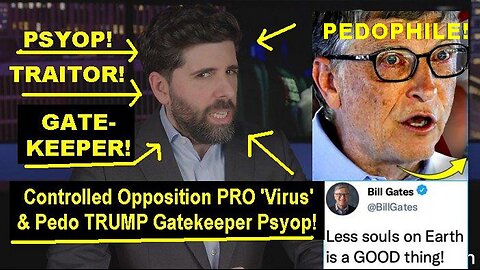 Controlled Opp. PRO 'Virus' & Pedo TRUMP Gatekeeper Psyop 'The People's Voice' in Plain Sight!