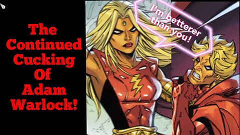 The DESECRATION Of ADAM WARLOCK continues!!! More Woke Comics!