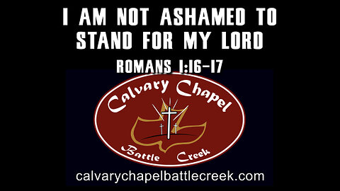 May 5, 2024 - I Am Not Ashamed to Stand For My Lord