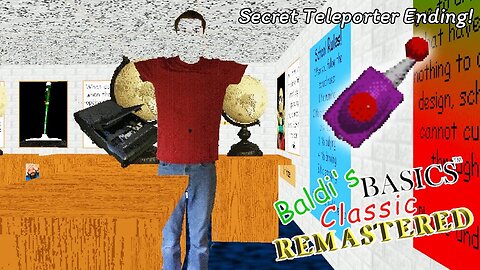 THE SECRET ENDING! Baldi's Basics Classic Remastered The Secret Ending