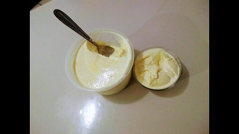 PASSION FRUIT PUDDING ICE CREAM