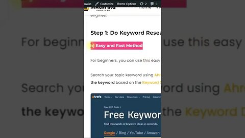 My Keyword Research (3 FREE Methods)