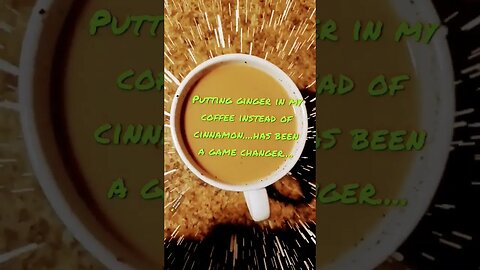 #gingerincoffee #gamechanger #coffee #notbefore #bed #mariespeaksgodsgrace #lifetips #morning