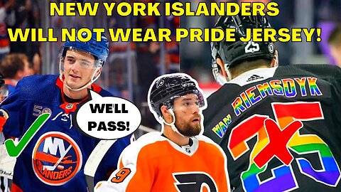 New York Islanders WILL NOT Wear LGBTQ PRIDE NIGHT Jerseys & Tape! Woke NHL Takes Another L!