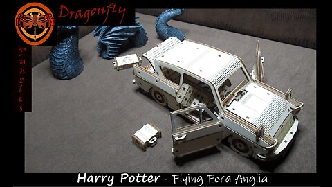 Harry Potter-Flying Ford Anglia 3D Puzzle