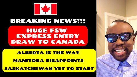 BREAKING NEWS! Huge FSW Draw | Alberta Is the Way, Manitoba Disappoints, Saskatchewan Yet to Start