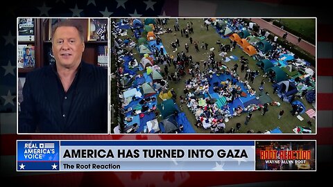 Root Reaction: Columbia University Looks Like Gaza!