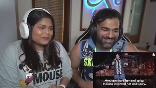 An awesome reaction to an awesome comedy act – Indian couple reacts to “Fluffy Goes To India”