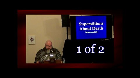 Superstitions About Death (Contemporary Issues) 1 of 2