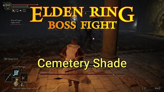 Elden Ring : Boss Fight - Cemetery Shade