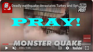 Earthquakes rock the middle east as fears of 10K victims may be reality!