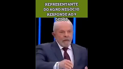 Representante do agro responde ao #LULADRÃO