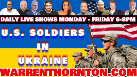 U.S. SOLDIERS IN UKRAINE WITH LEE SLAUGHTER & WARREN THORNTON