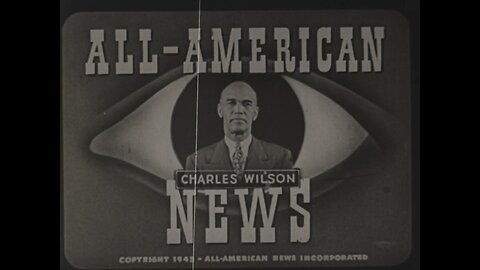 All American News III (1944 Original Black & White Film)