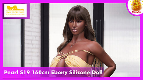 Pearl S19 160cm Ebony Silicone Doll | Irontech Doll