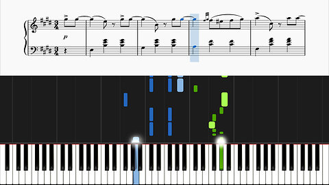 F. Schubert - 12 Grazer Waltzer, D. 924, Op. 91, No. 2 (Piano Tutorial)