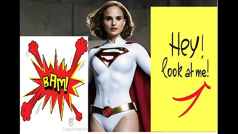 Natalie Portman as Power Girl DC Ai Generated