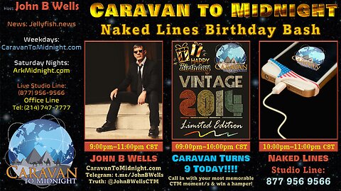 Naked Lines Birthday Bash - John B Wells LIVE