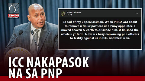 ICC, napasok na ang PNP?