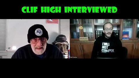 CLIF HIGH INTERVIEWED BY A TALMUDIC JEW - TRUMP NEWS