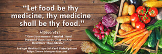 Say GoodBye to Pharmaceuticals and Let Food Be Your Medicine