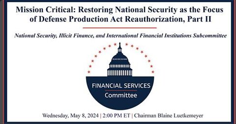 Restoring National Security as the Focus of Defense Production Act Reauthorization, Part II