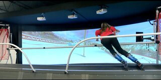 No snow no problem: Pewaukee's ski simulator