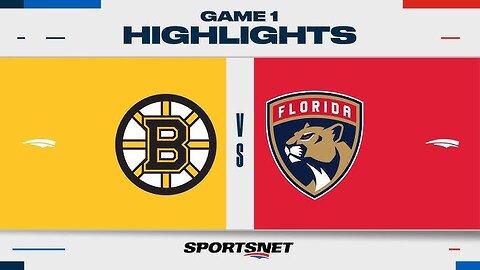 NHL Game 1 Highlights _ Bruins vs Panthers