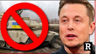 10.02.23 - Elon Musk just shutdown Ukraine's military with this one move | Redacted with Clayton Morris