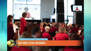 A preview of the American Heart Association Go Red luncheon