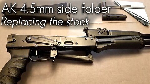 How To Remove an AK Side-Folding Stock (4.5mm/5.5mm pin)