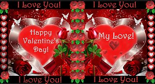 Elvis Presley - Love Me Tender - Happy Valentine's Day - Video card - From Happy Birthday 3D