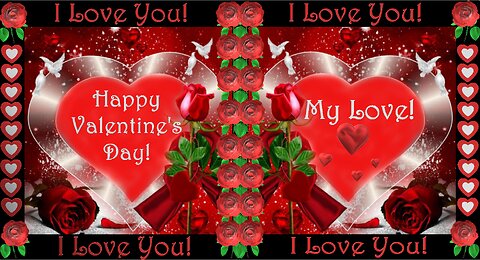 Elvis Presley - Love Me Tender - Happy Valentine's Day - Video card - From Happy Birthday 3D