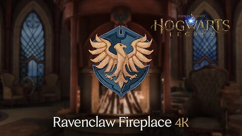 Hogwarts Legacy - Ravenclaw Fireplace 4K