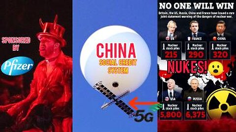 Satanic Grammys Ritual Sponsored By Pfizer, World War 3, USA VS CHINA