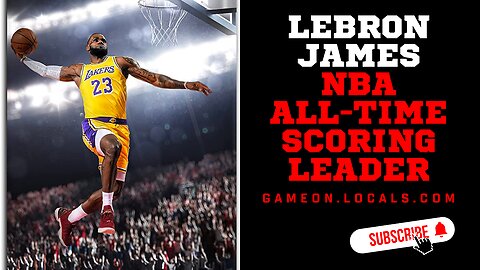 Lebron James is the all time scoring leader in the NBA!