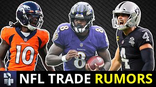 NFL Trade Rumors Mailbag On Jerry Jeudy, Lamar Jackson, Derek Carr & Dak Prescott