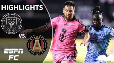 STUNNER IN MIAMI 👀 Inter Miami vs. Atlanta United | MLS Highlights